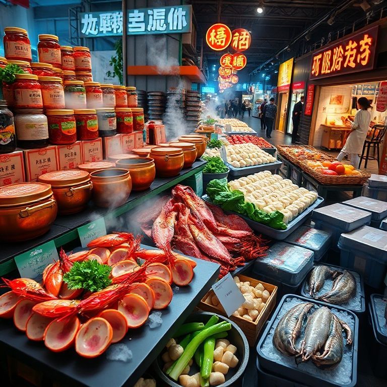 舌尖上的盛宴，味蕾上的狂欢——深入探秘火锅食材批发市场的无限可能！(图1)