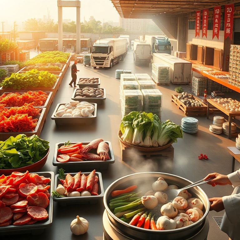 火锅食材供应商：从源头到锅中的一站式优选之路(图1)