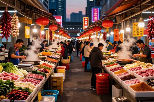 全国最大的火锅食材批发市场:一座让味蕾与商机同时沸腾的城市心跳(图2) 全国最大的火锅食材批发市场:一座让味蕾与商机同时沸腾的城市心跳(图2)