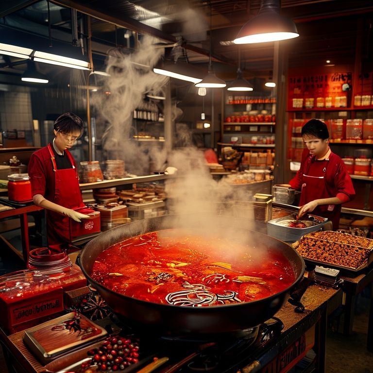 从工坊到舌尖的火锅革命：揭秘火锅底料厂家直销背后的财富密码与味觉艺术(图1)